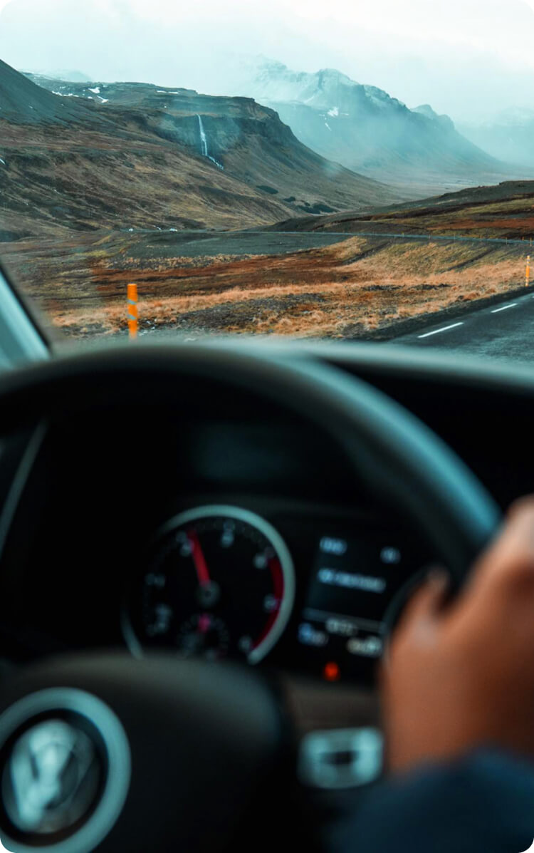 4x4 camper in Iceland